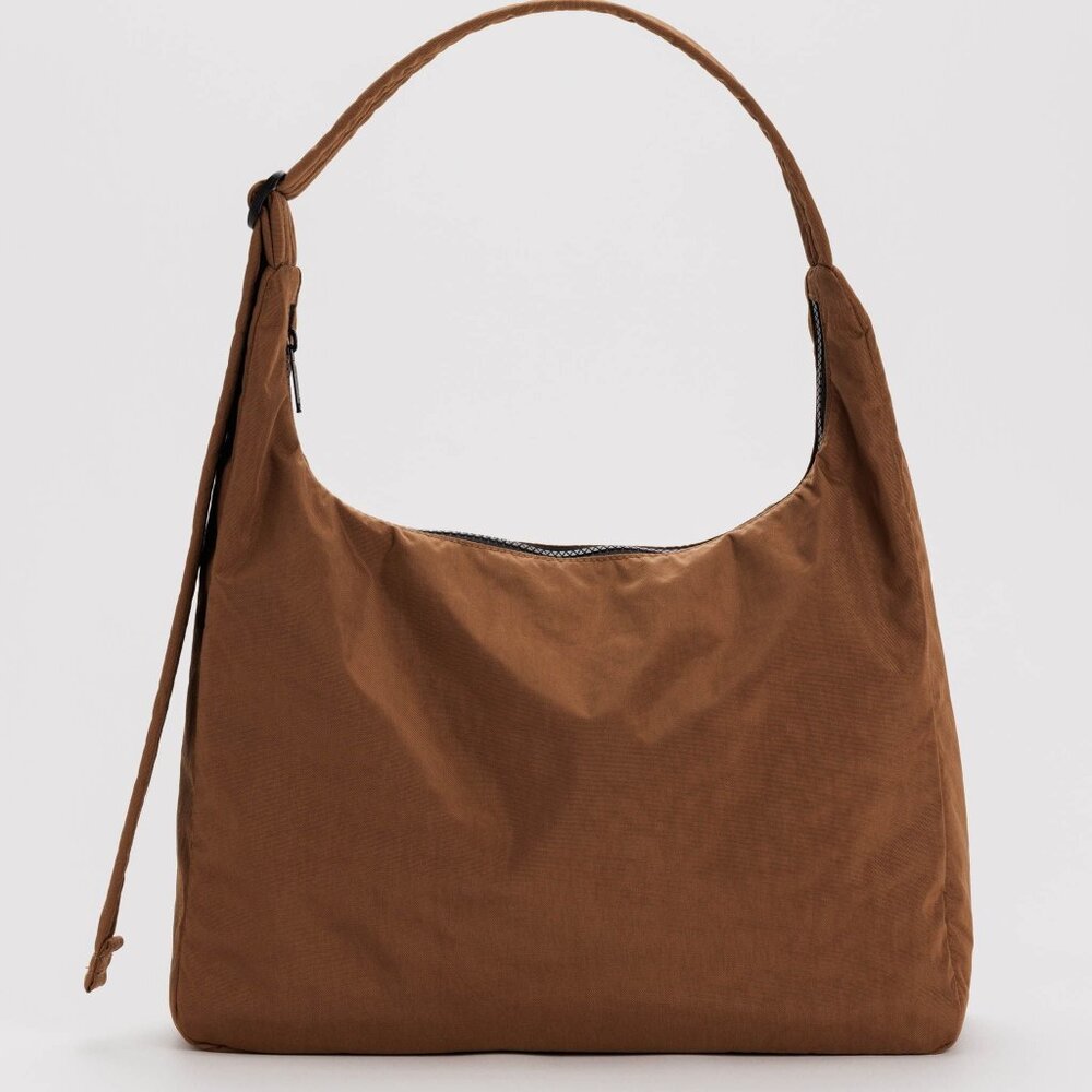 Baggu Nylon Shoulder Bag Brown